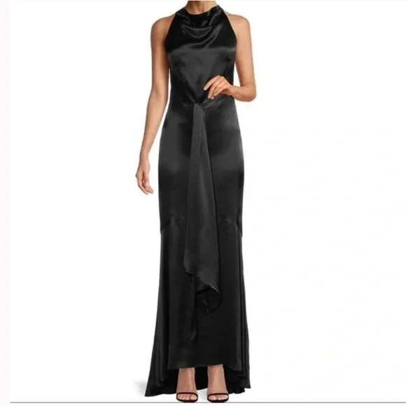 Elliatt | Dresses | Elliat Barcelona Satin Maxi Dress | Poshmark